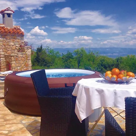 Villablu2 Doppelhaushaelfte Fantastic Seaview, Pool Zagorje